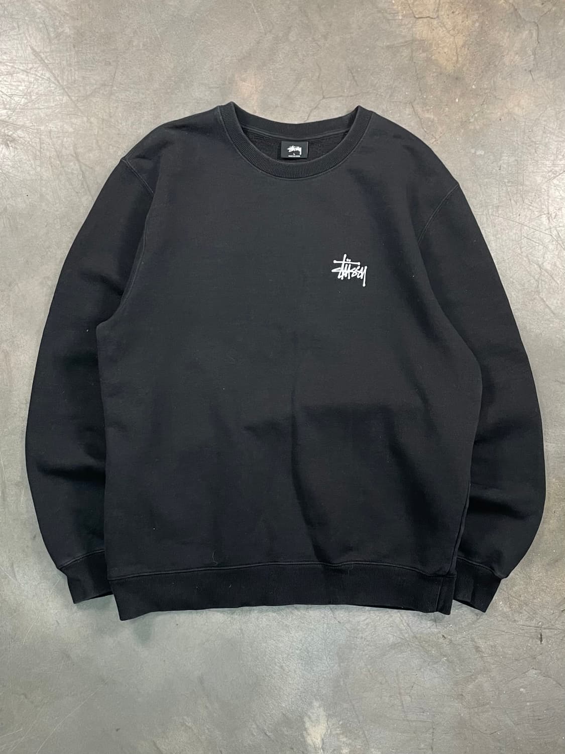 스투시 스탁로고 스웻셔츠 상품이미지4