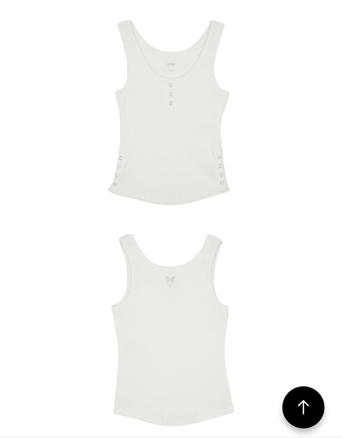 KZM 케이지엠 스냅 슬리브리스 상품이미지2