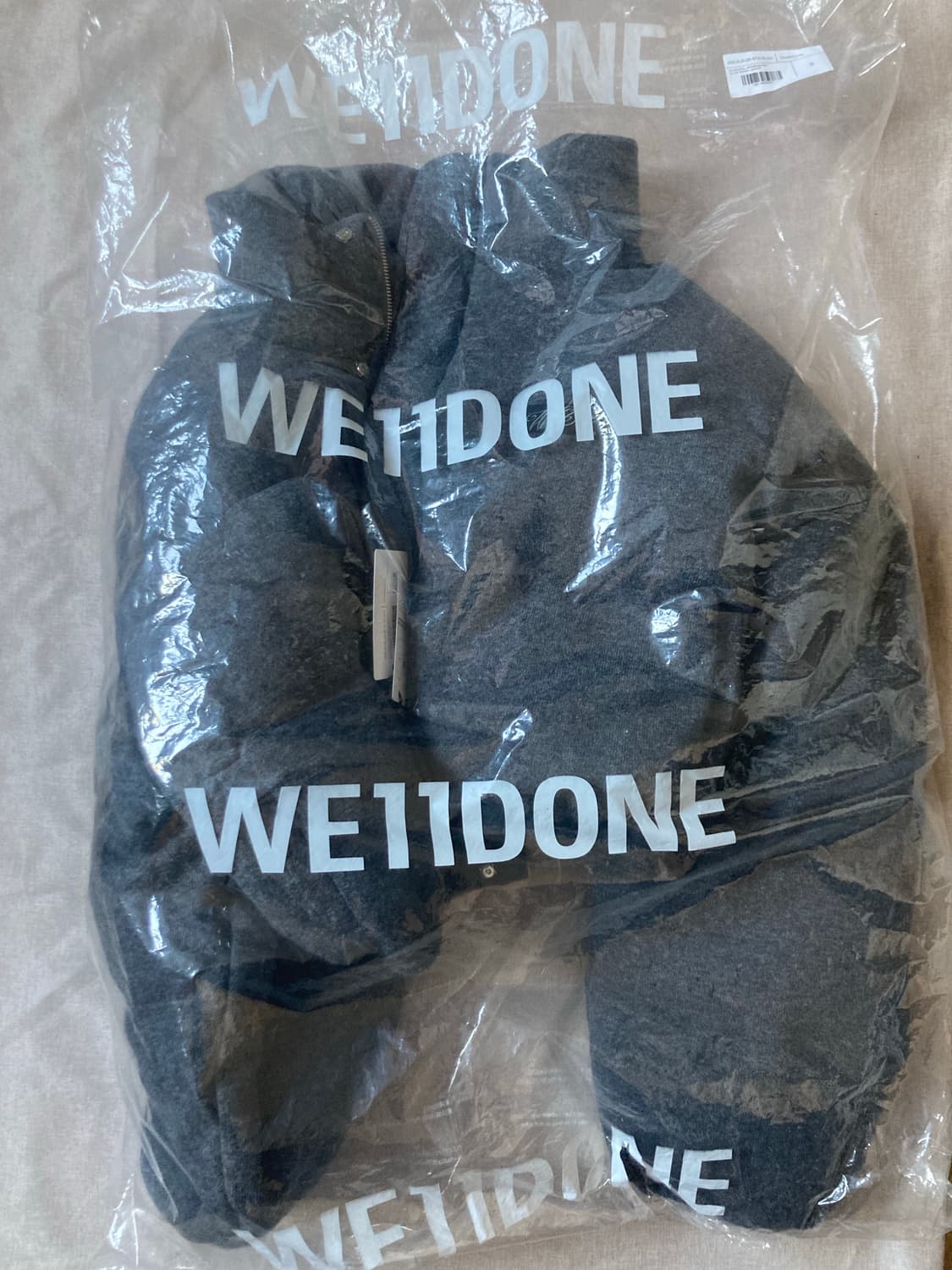 웰던 we11done 캐시미어 니트 다운 재킷 상품이미지9