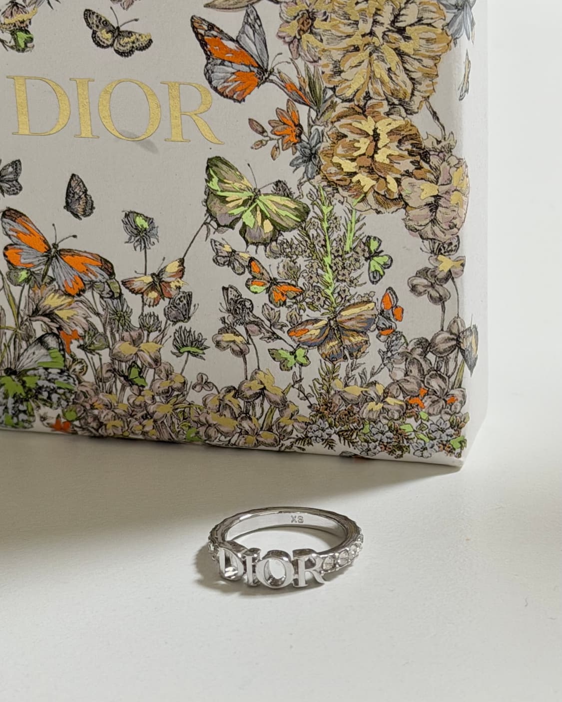 화이트도금) 디올 레볼루션 링 반지 xs 상품이미지2
