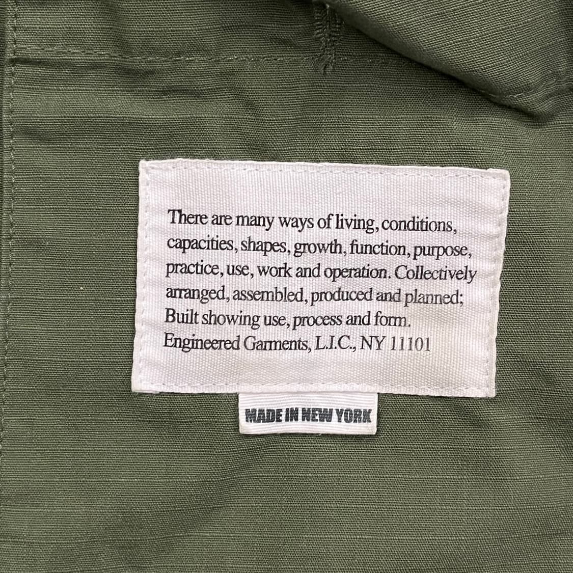 [정품/M] 엔지니어드 가먼츠 베드포드 자켓 b17 상품이미지6