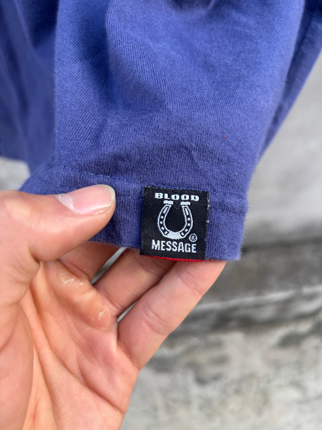 BLOOD MESSAGE x Ted Company 올드스쿨 티셔츠  상품이미지9