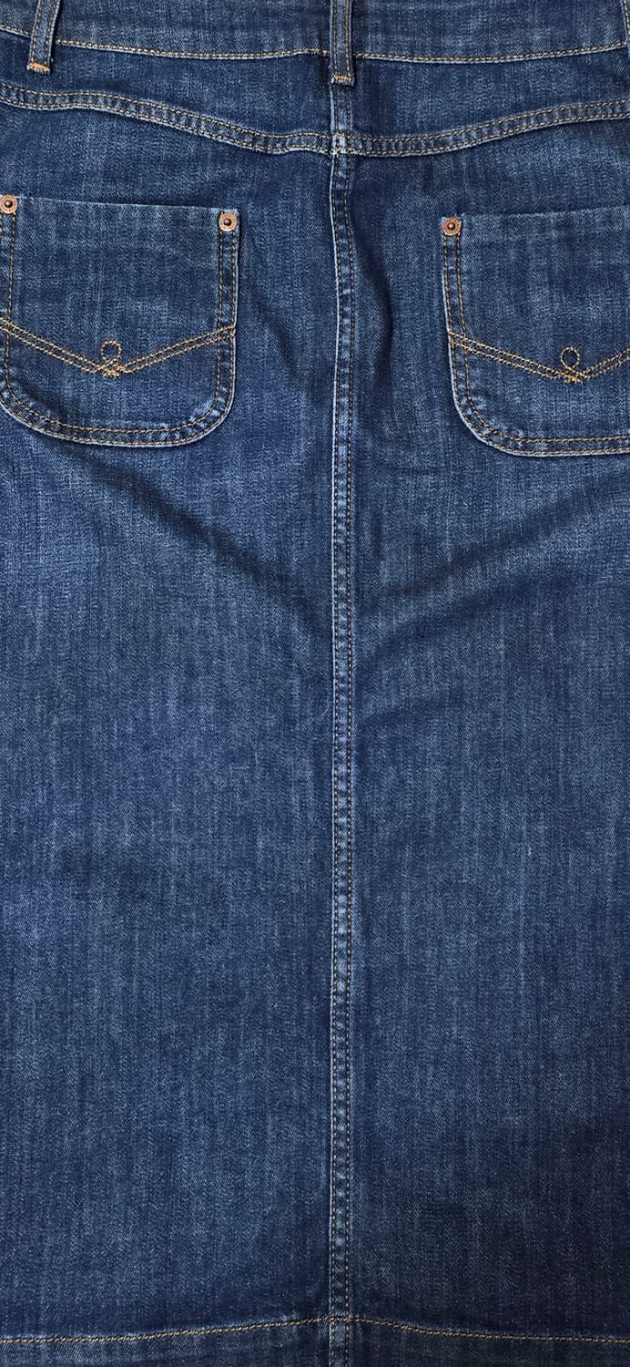 베네통 데님 롱 스커트 66~77 상품이미지6