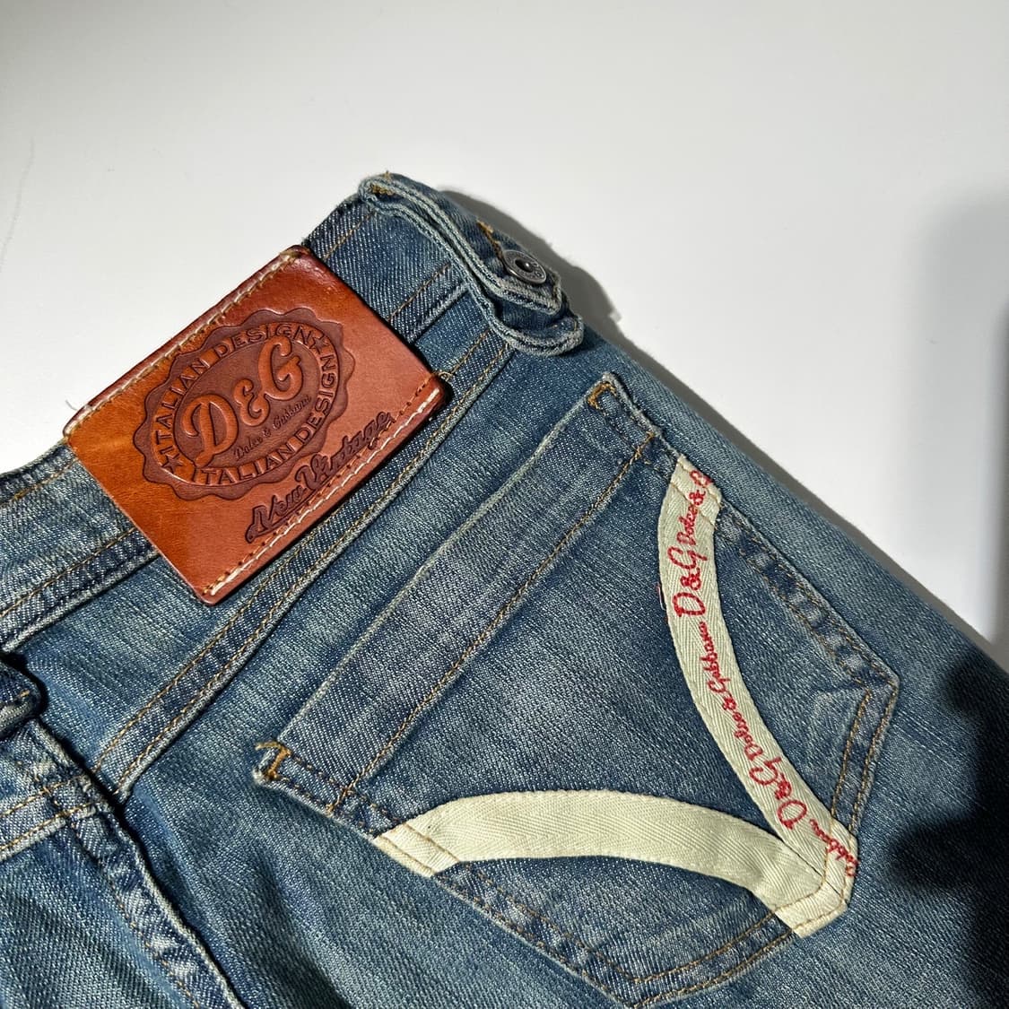 (매장판) 돌체 앤 가바나 D&G 부츠컷 데님 팬츠 상품이미지4