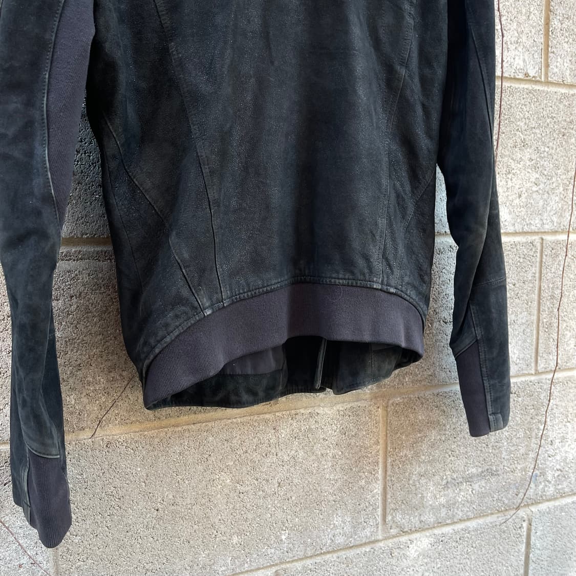 [95] Codes Combine 하이넥 GOAT leather 자켓 상품이미지5