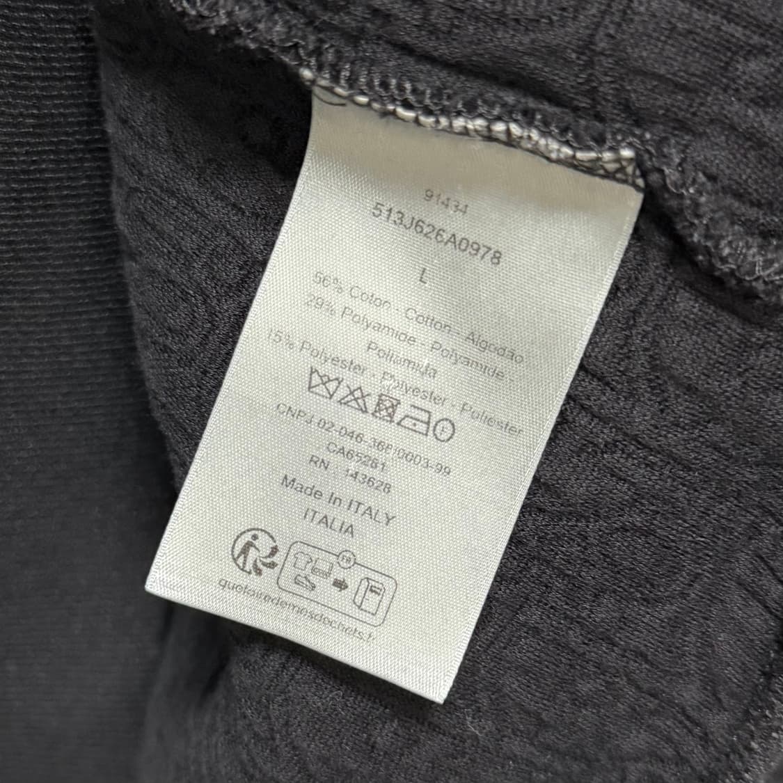 [S+급/L] 25SS 디올 오블리크 자카드 후드티 블랙 상품이미지6