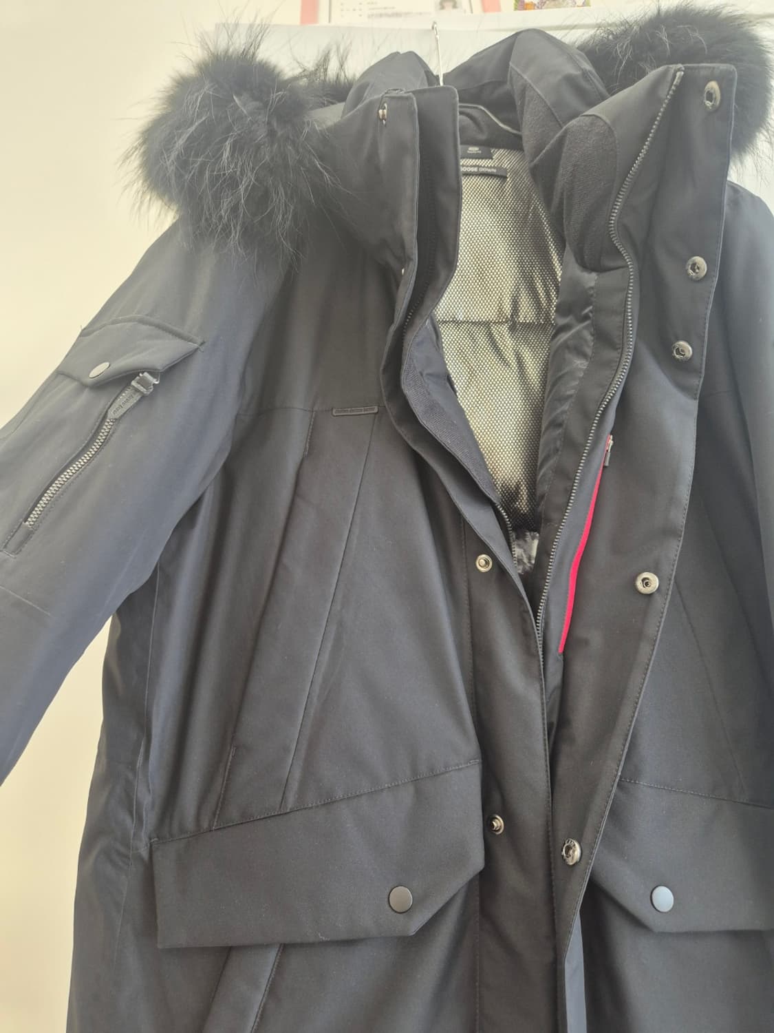 (1회착용)비브랜드 구스다운 롱패딩 110사이즈 상품이미지6