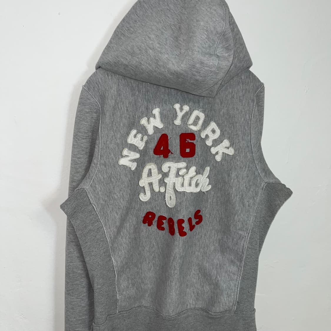 Abercrombie grey hoodie zip-up 상품이미지7