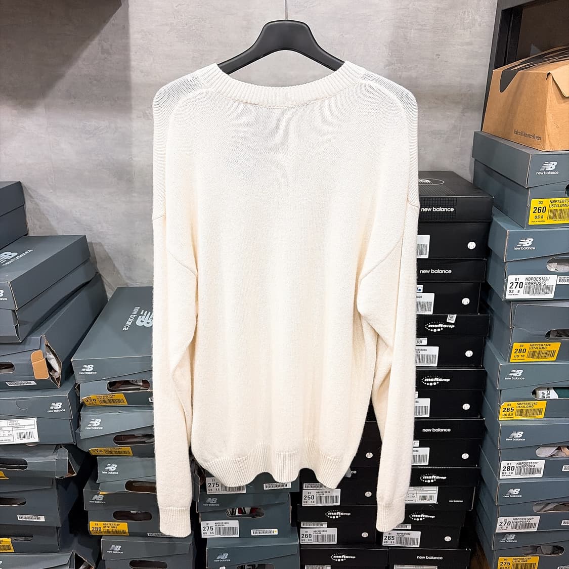 (정품/새상품) PALM ANGELS 팜 엔젤스 남성 멀티컬러 로고 니트 상품이미지4