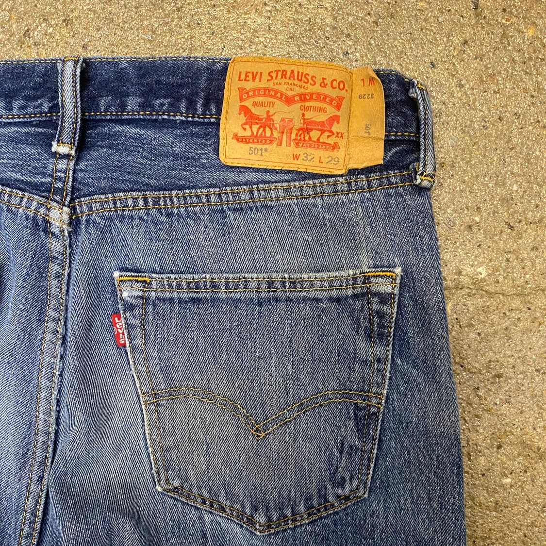 미국 빈티지 리바이스 501 청바지  상품이미지9