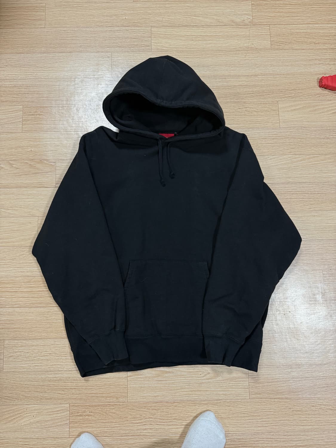 슈프림 사틴 아플리케 후디 상품이미지4