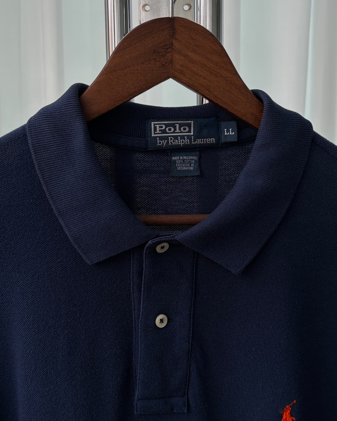 [XL]폴로 랄프로렌 네이비 긴팔 티셔츠 상품이미지7