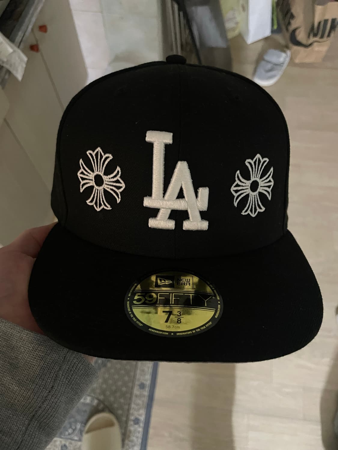 뉴에라 la 커스텀 크롬하츠 검정 738 상품이미지2