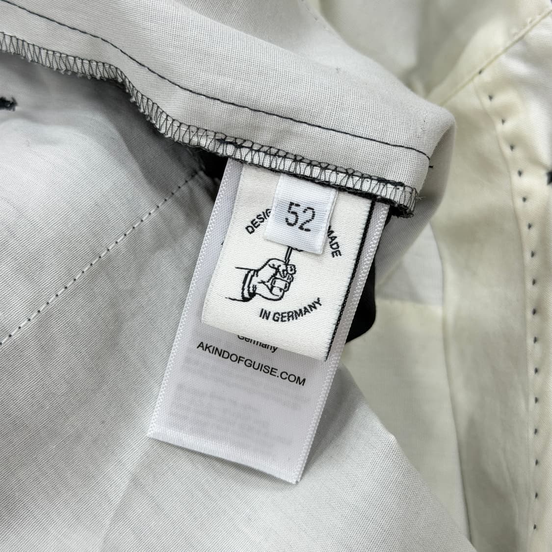 어카인드오브가이즈 슬랙스 팬츠 바지 네이비 52 상품이미지4