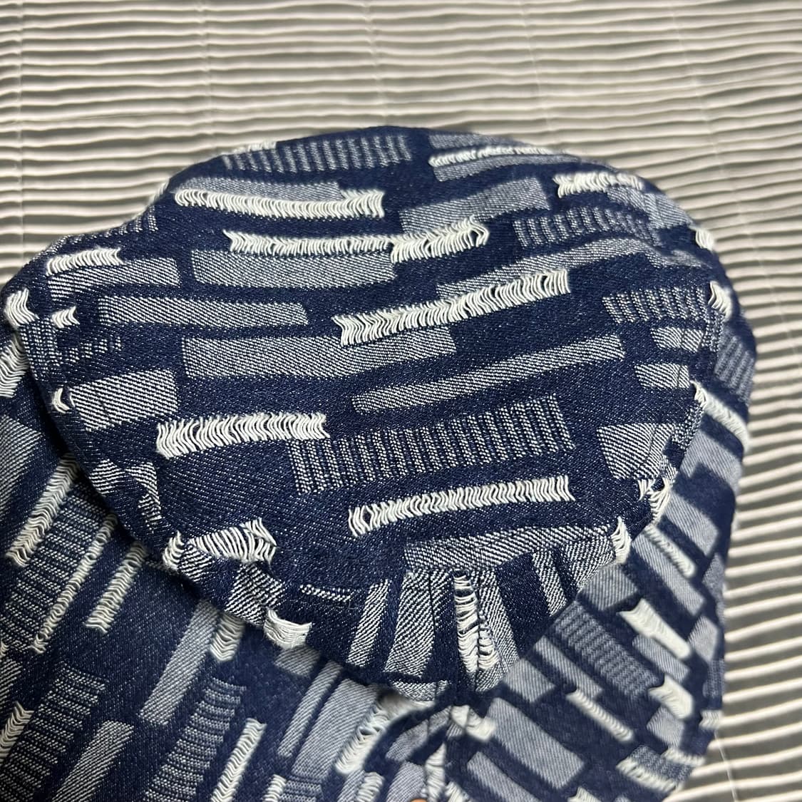 앤더슨벨 에스닉 데님 버킷햇 상품이미지3