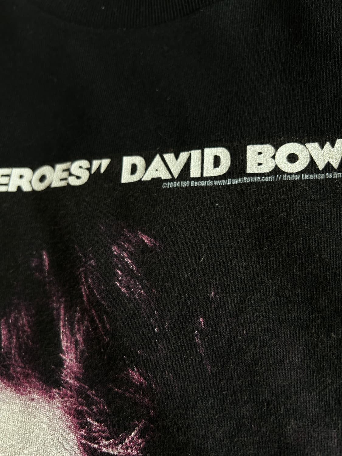 2004 보위 히어로즈 티셔츠 데드스탁 상품이미지2