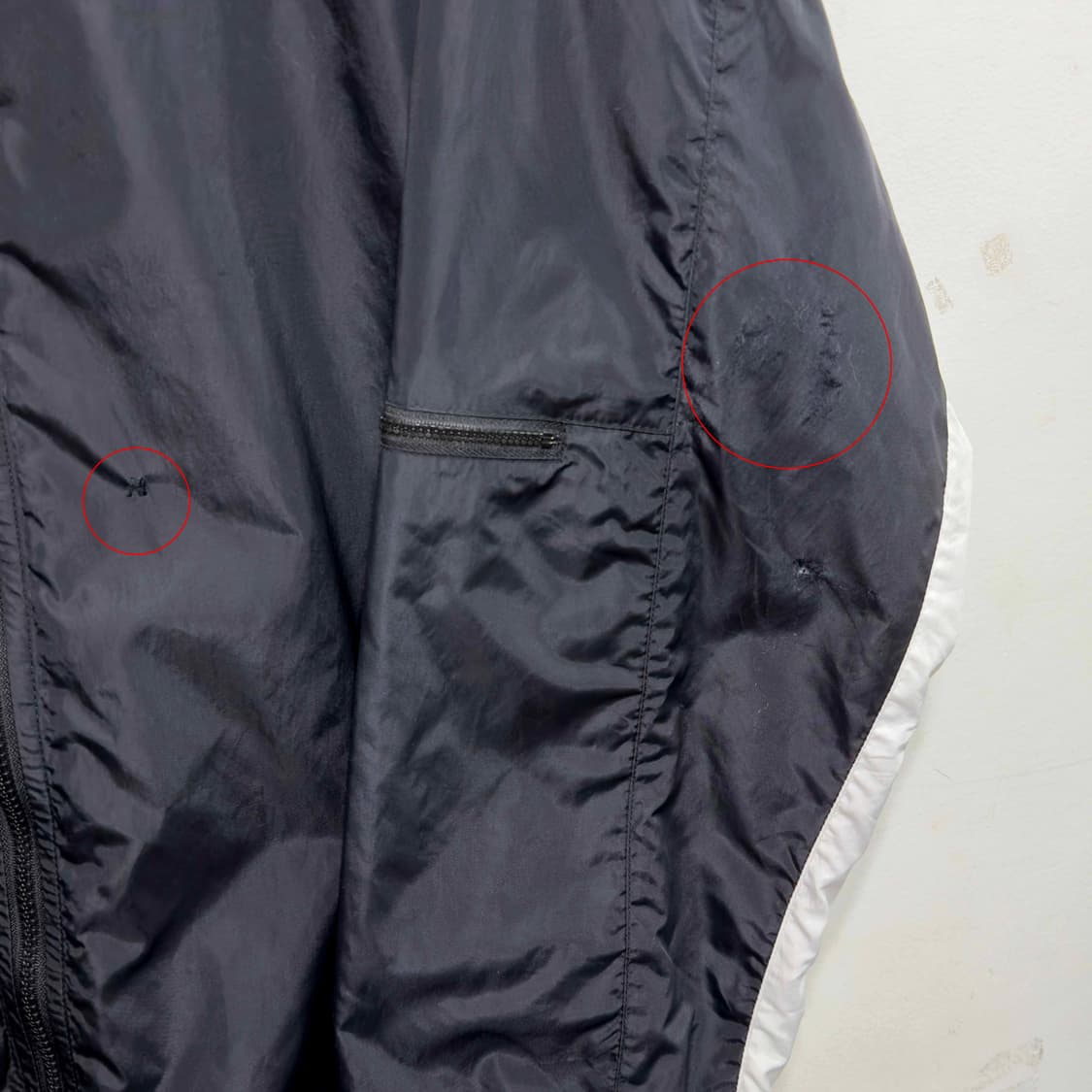 90s 나이키 올드스쿨 후드 바람막이 자켓 상품이미지3