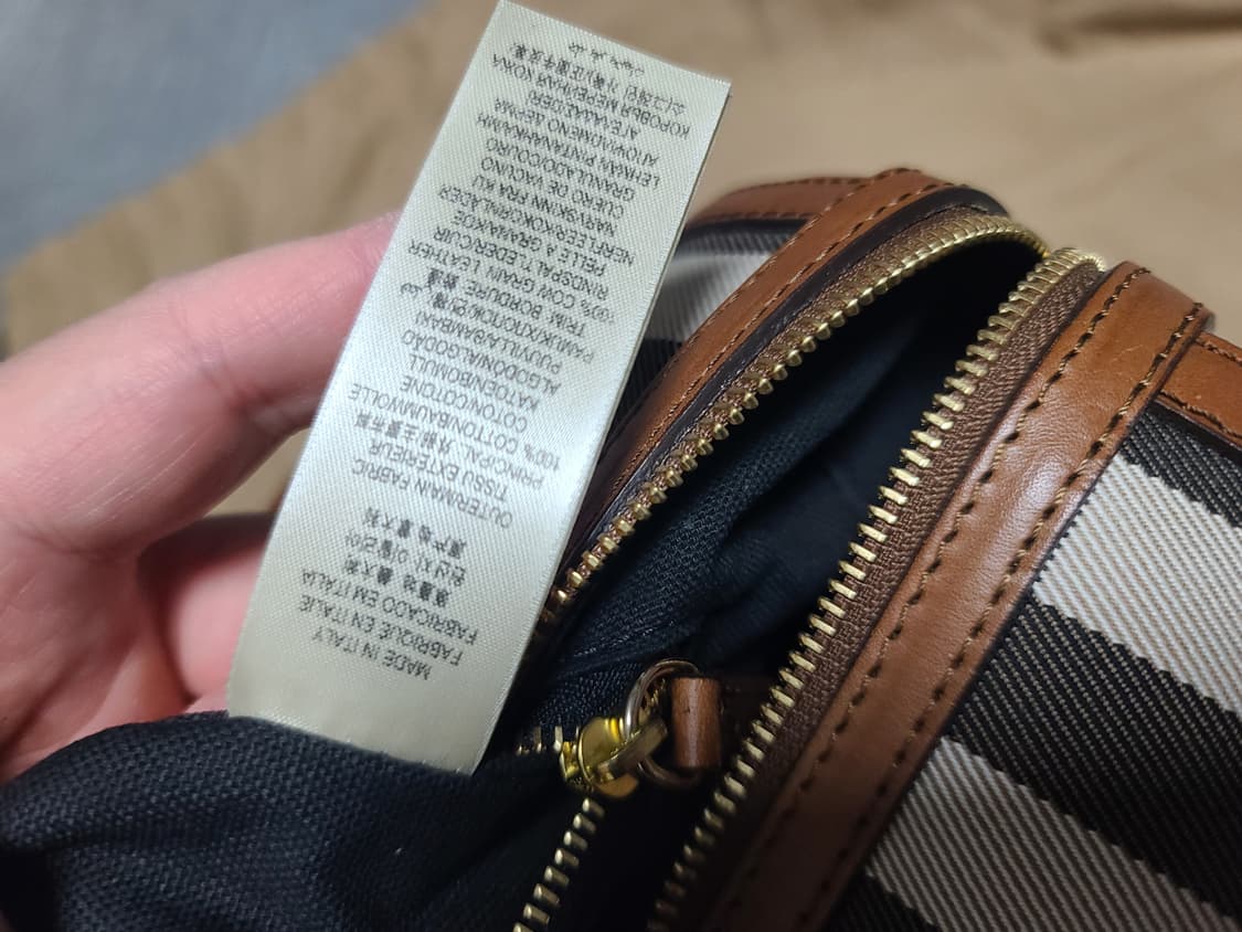 버버리 토트백 볼링백 하우스체크 크로스백 상품이미지5