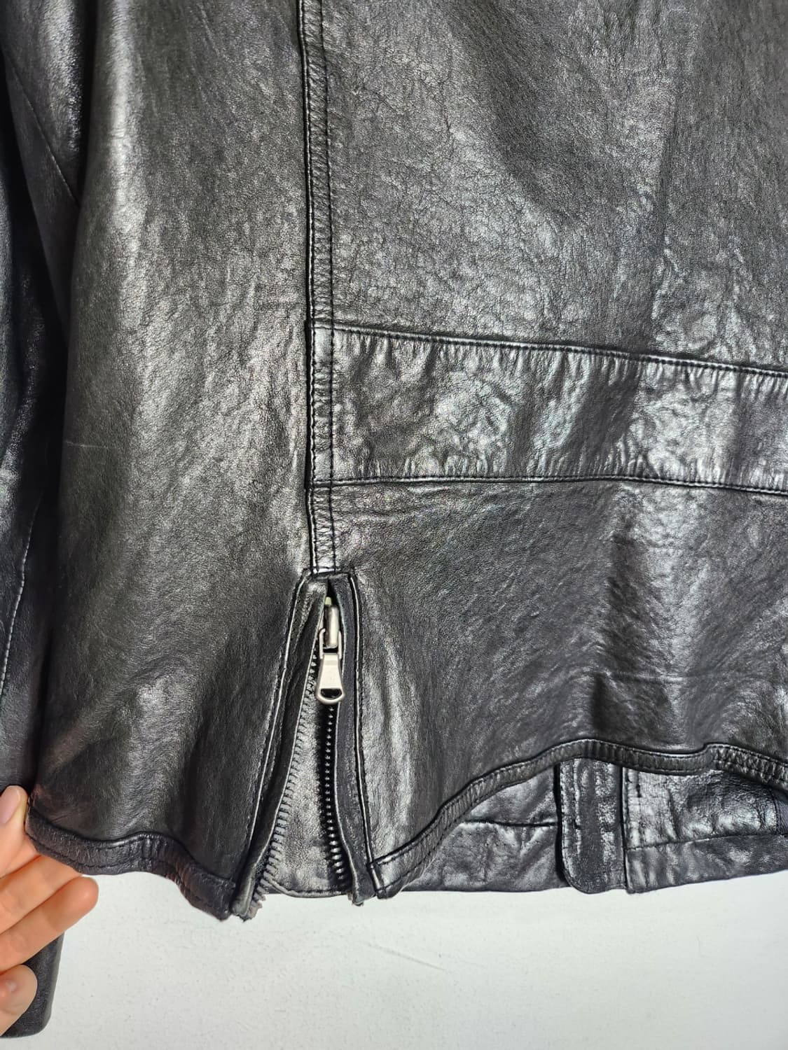 클럽모나코 램레더 자켓 상품이미지9