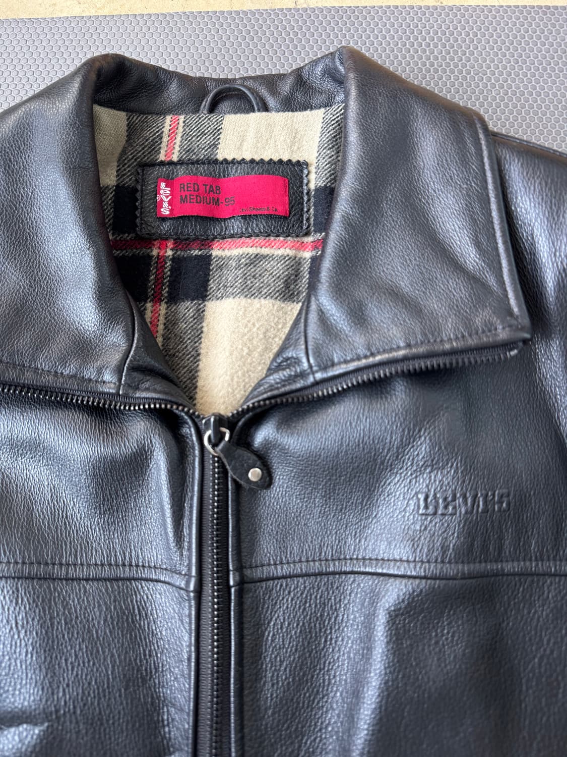 [95] 리바이스 레드탭 소가죽 싱글 자켓 상품이미지2