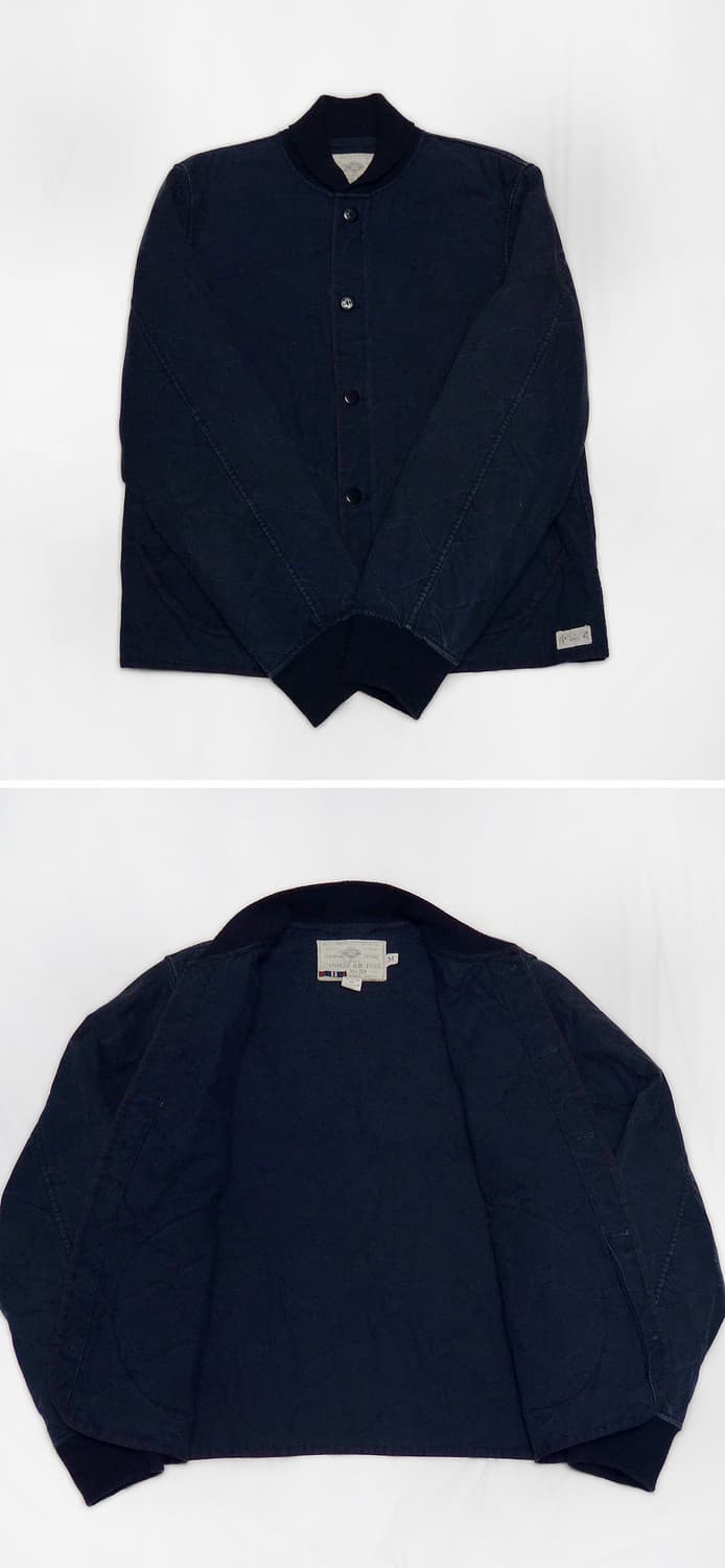 랄프로렌 럭비라인 버튼 퀼팅 코튼 블루종 자켓 (M / 100+) 상품이미지3