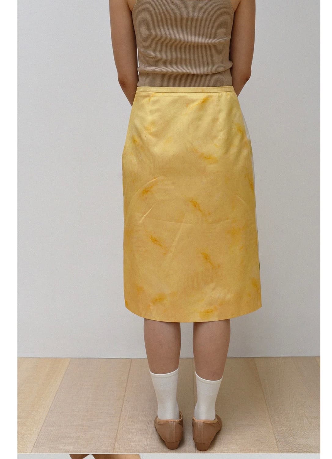 Teak 실크 스커트 상품이미지6