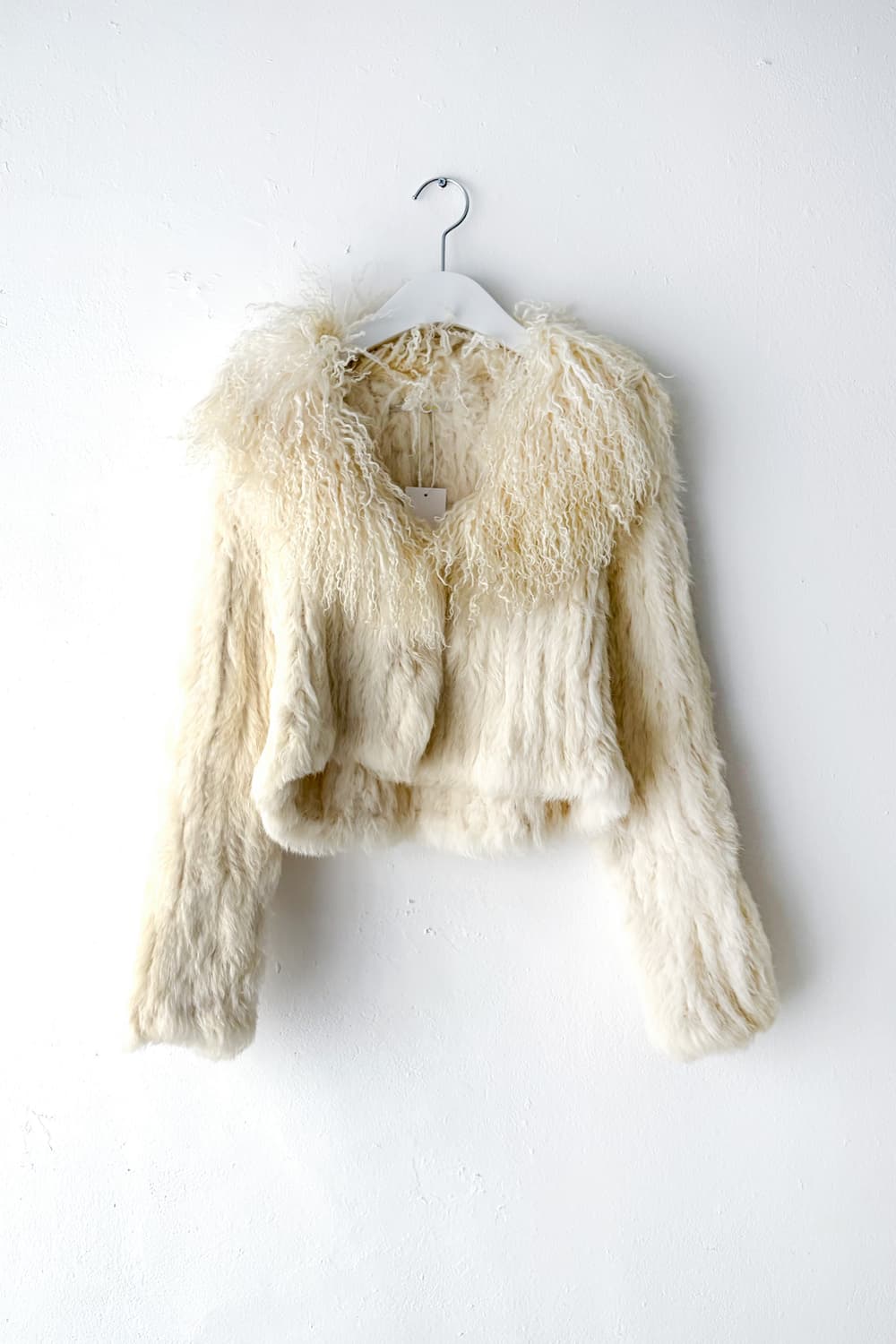 rabbit fur jacket 상품이미지1