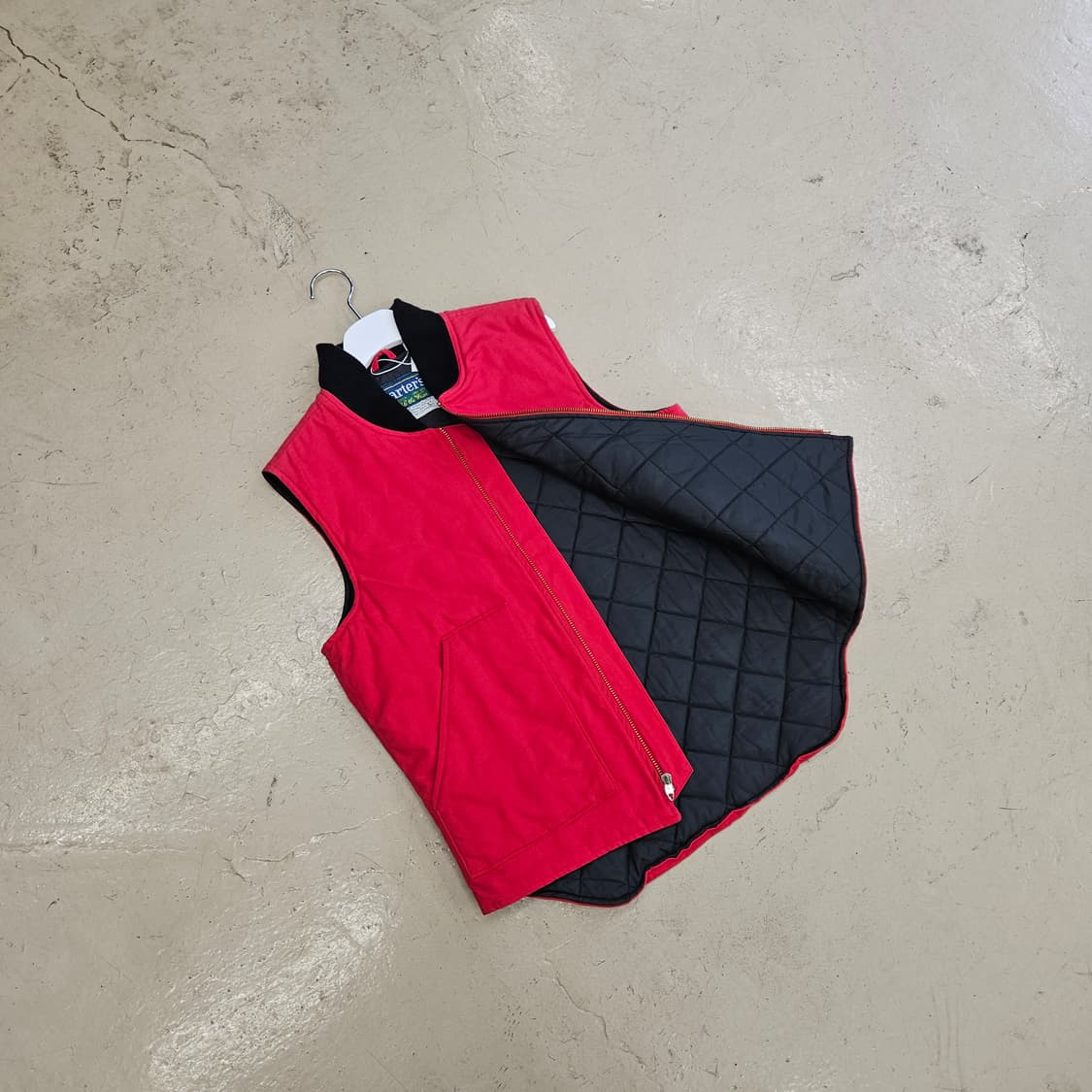 90's carter's 카터스 캔바스 워크베스트 워크조끼 M 미국산 상품이미지7