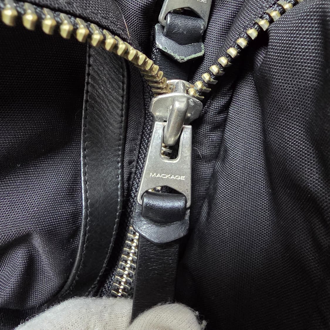 {클로젯}[40][22F/w]맥케이지 딕슨 브라운퍼 숏 다운 패딩 상품이미지8