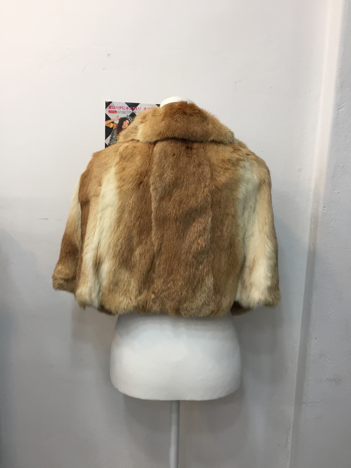 빈티지 갸루 퍼 케이프 상품이미지6