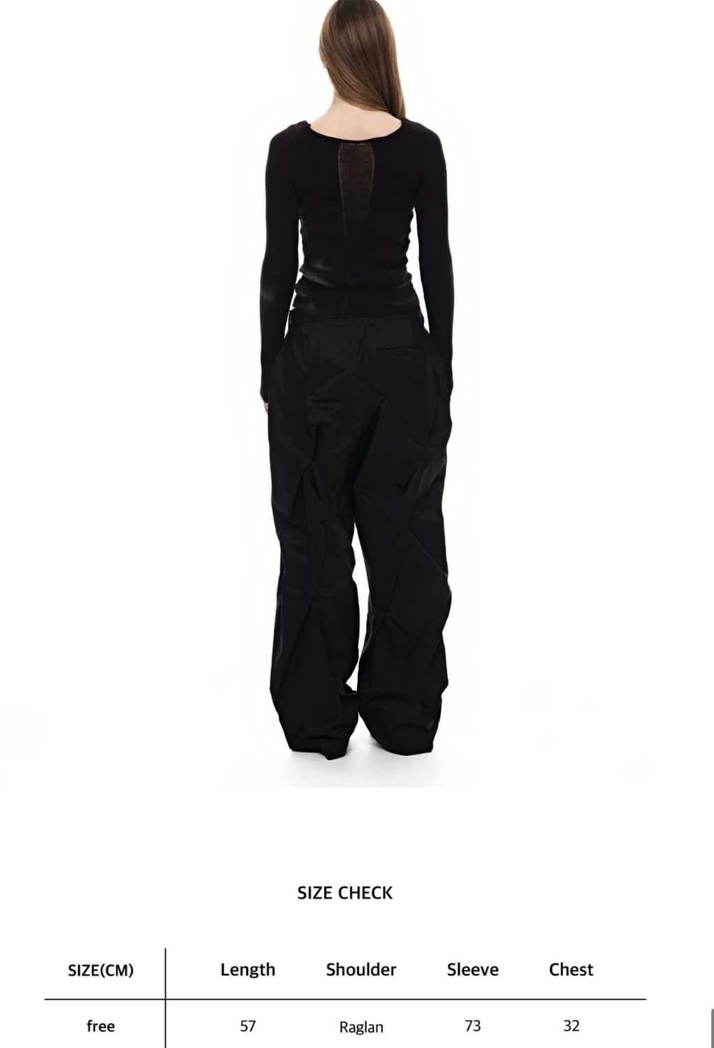 이고프리덤랩 고스트 페인팅 실루엣 니트_ 블랙 상품이미지2