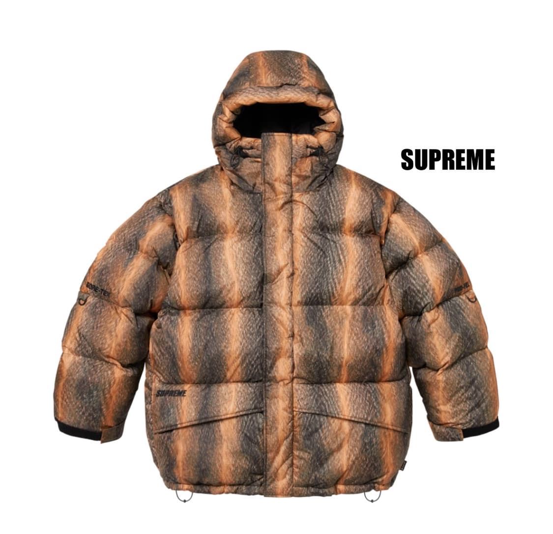 [M] 슈프림 고어텍스 900필 다운 파카 퍼 프린트  상품이미지1