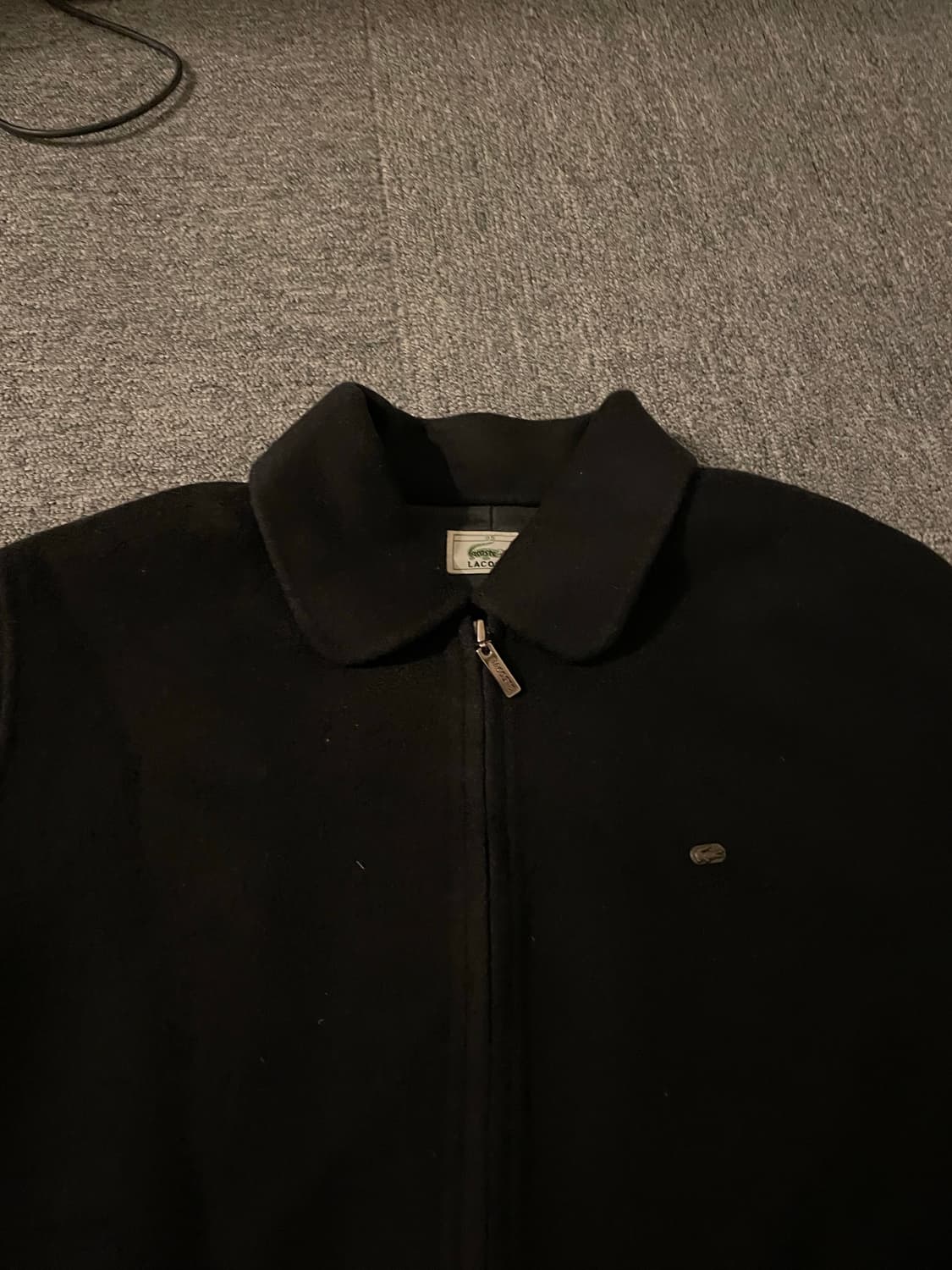 라코스테 울 자켓 블랙  상품이미지3