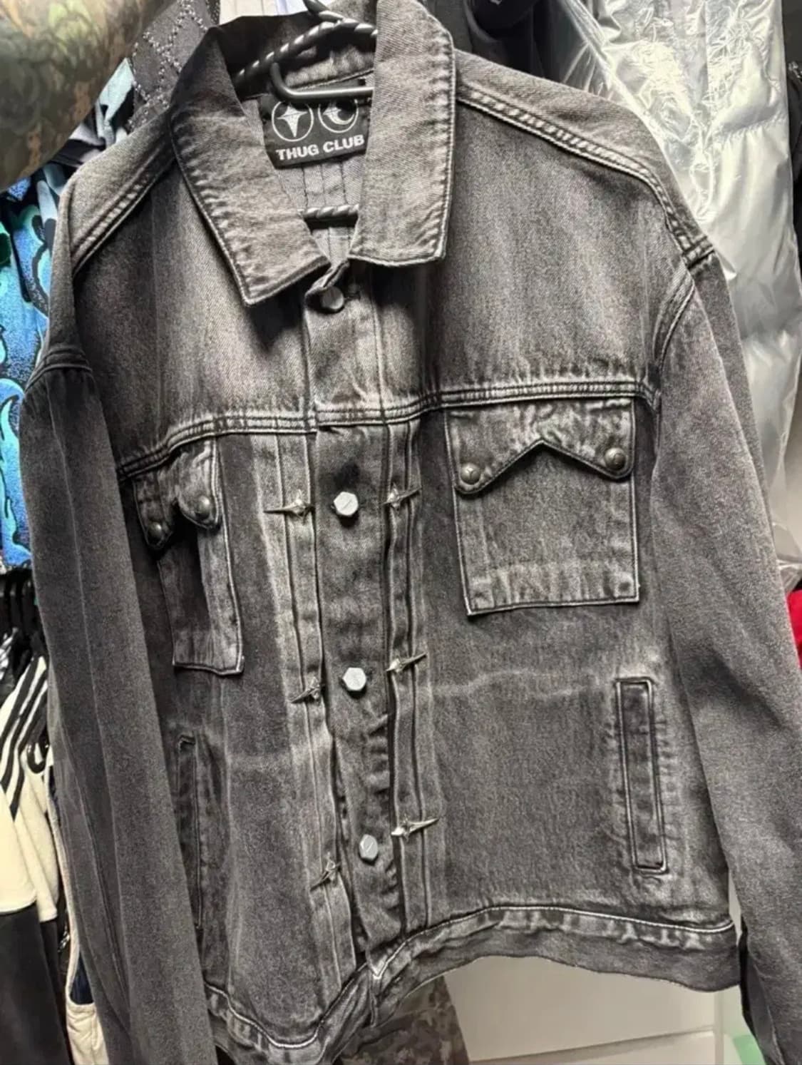 THUG CLUB 떠그클럽 데님 자켓 상품이미지3