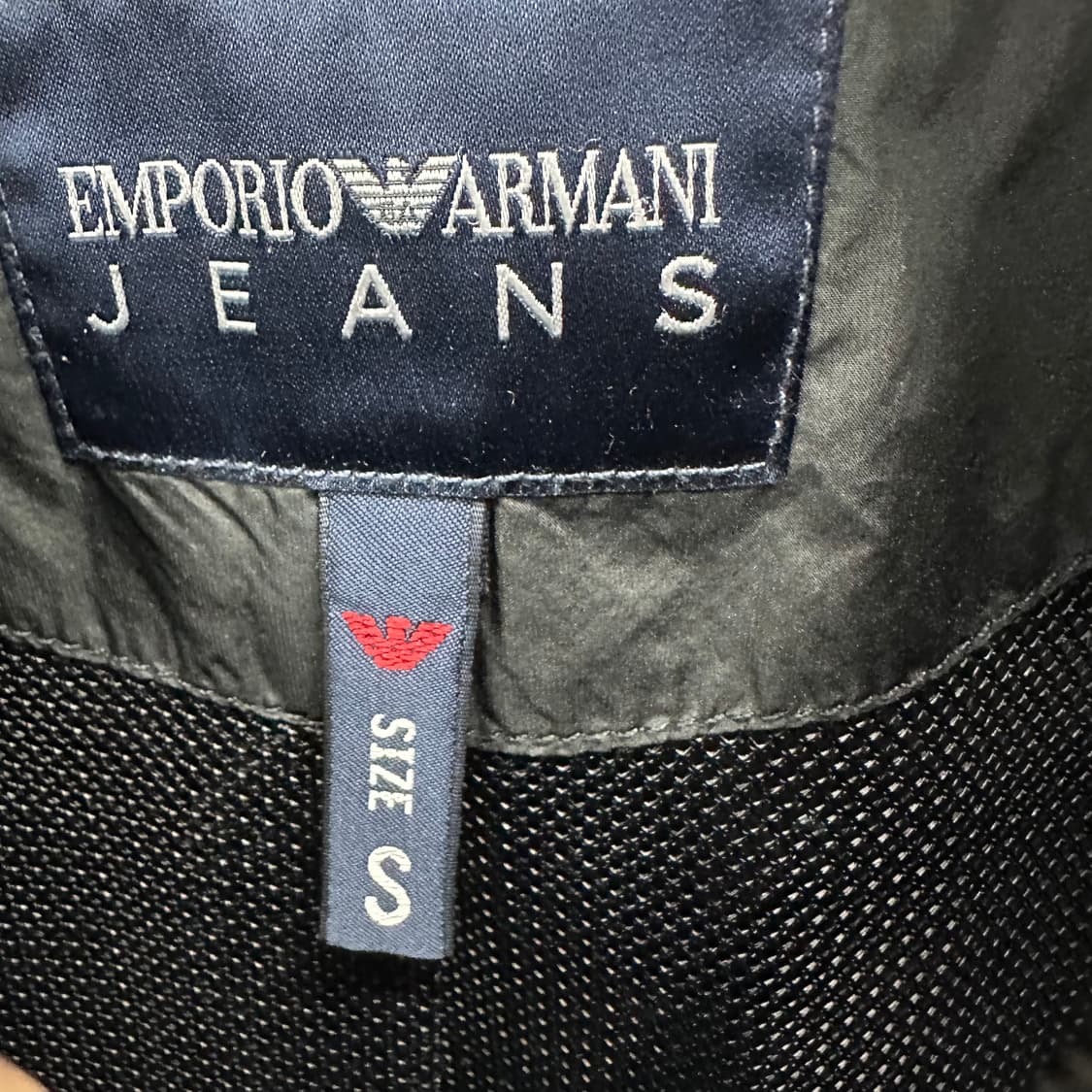 90 엠포리오 알마니 여자 블루종 자켓 상품이미지4