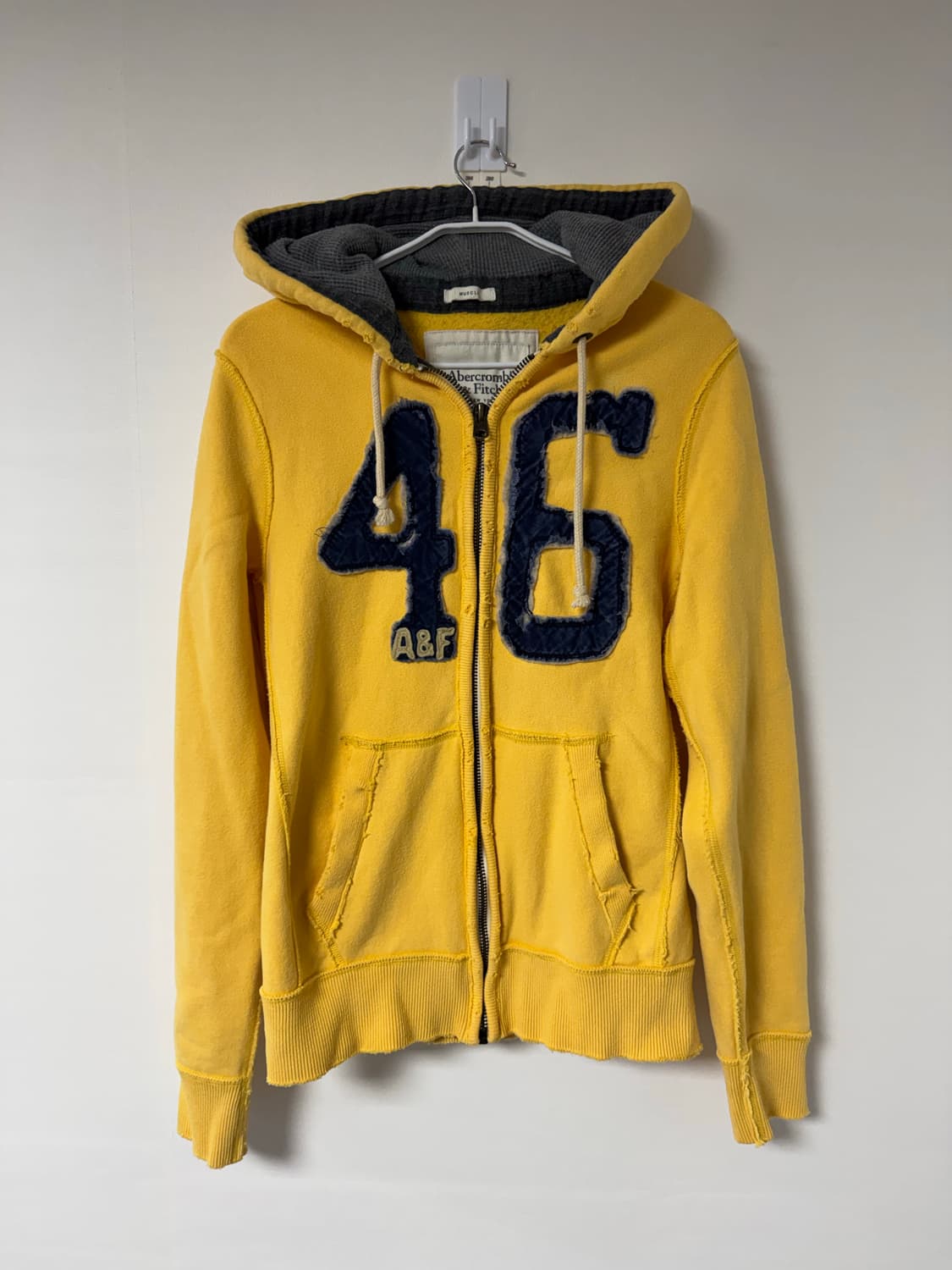 M) 아베크롬비 옐로우 후드집업 상품이미지1