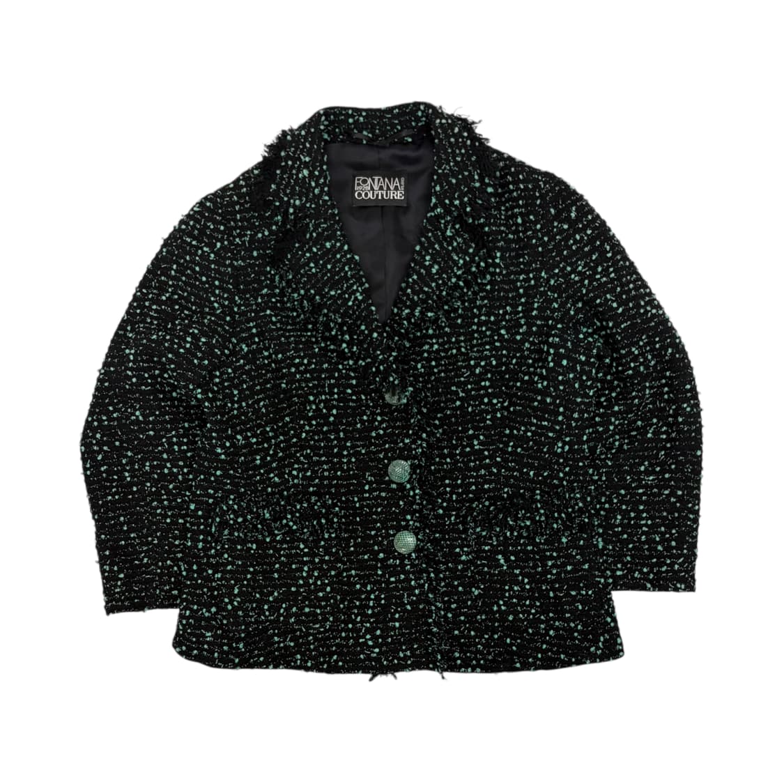 Fontana couture 폰타나 꾸뛰르 울 트위드 자켓 상품이미지1