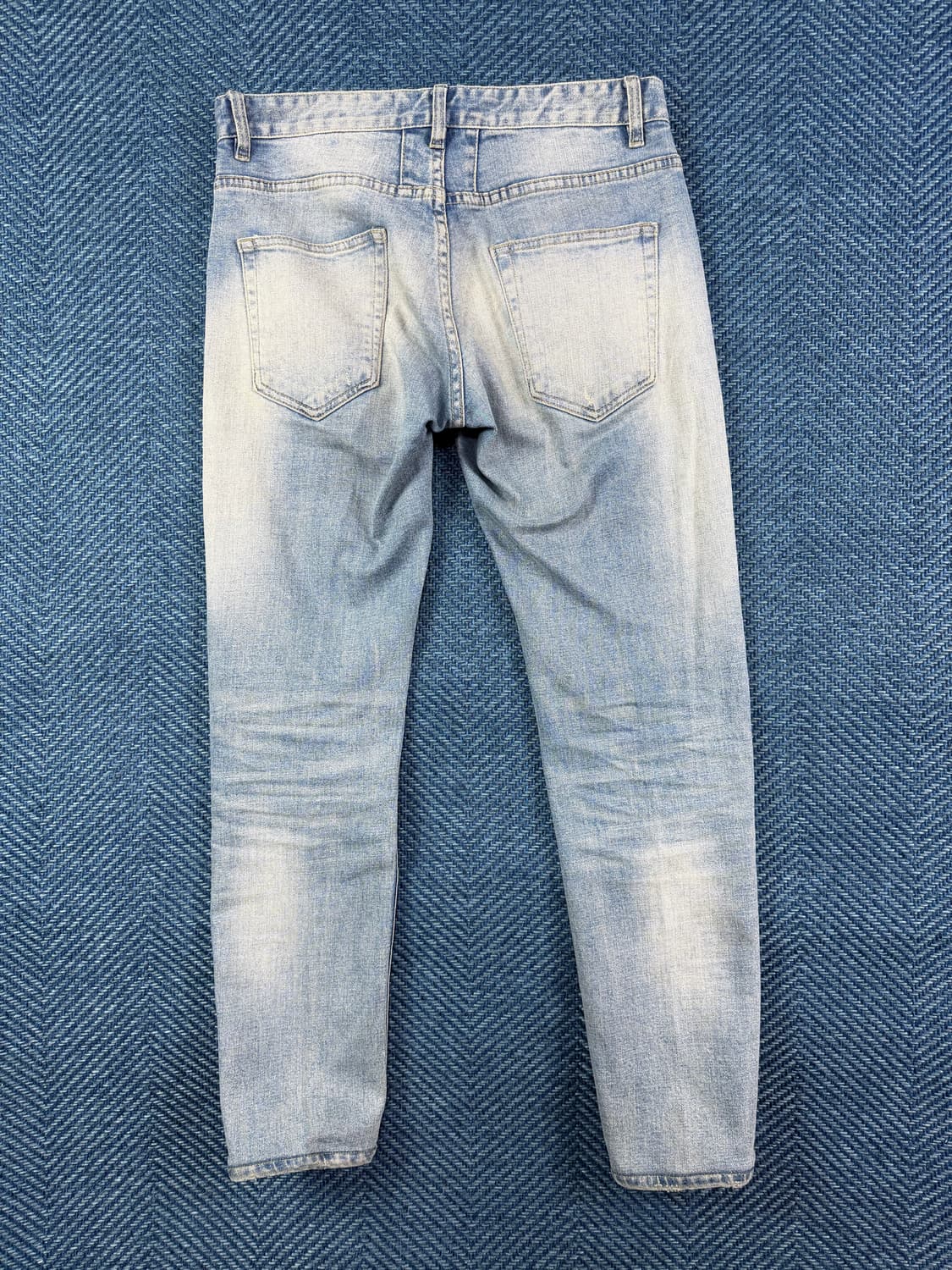 생로랑 파리 D02 M/SK-LW 무릎 디스트로이드 데님 (30사이즈) 상품이미지2