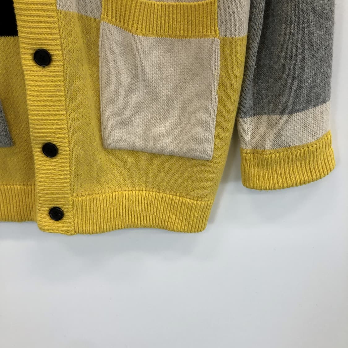 리버클래시 컬러블록 가디건 95 상품이미지3