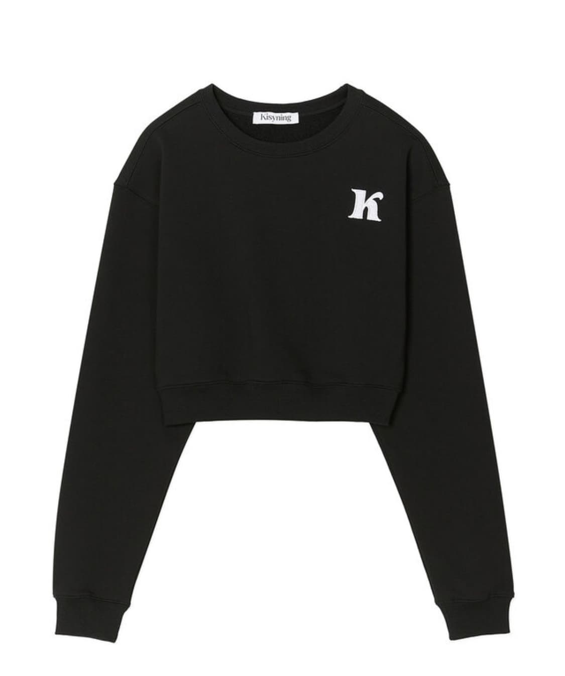 키시닝 오드 크롭 맨투맨 상품이미지2