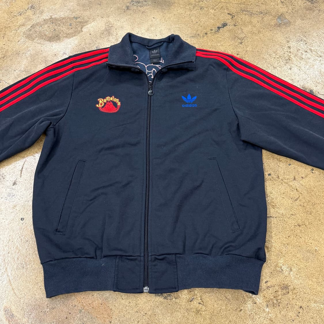 [정품/L] 아디다스 파이어버드 바르셀로나 트랙탑 져지 b14 상품이미지3