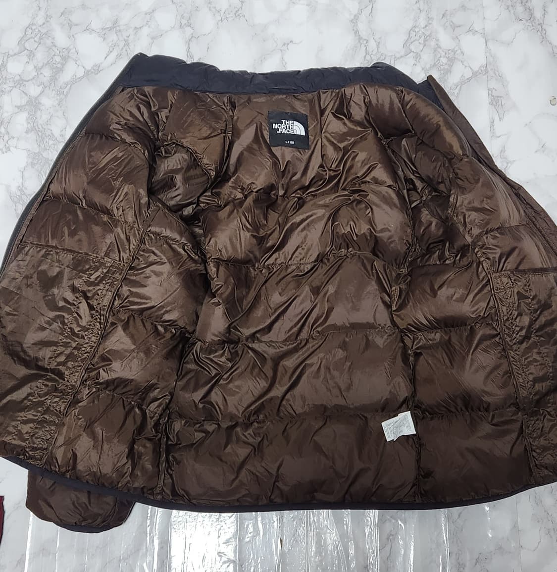 노스페이스 브라운 에코 눕시 패딩 자켓 상품이미지6