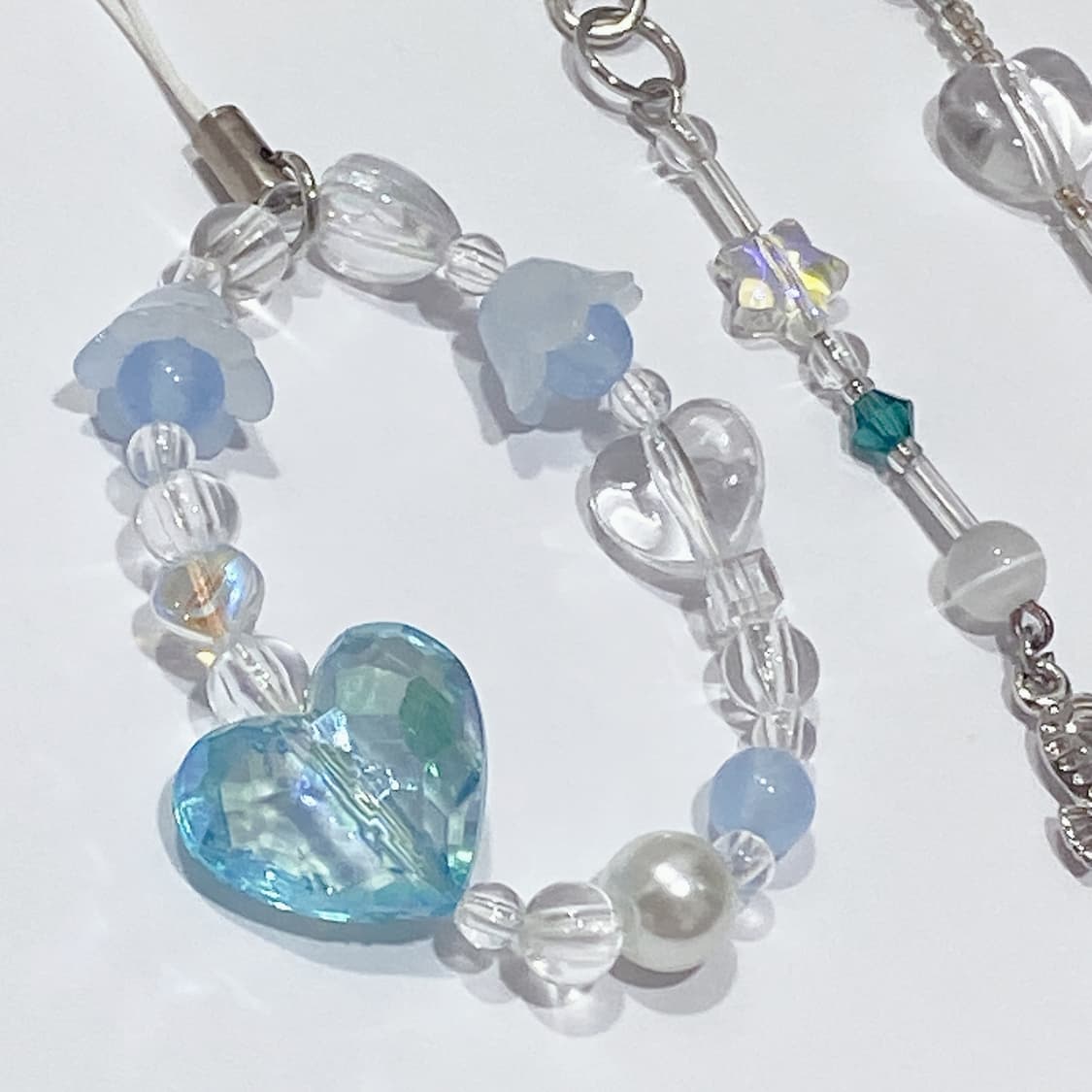 비즈스트랩 3개 세트 빈티지디카스트랩 다꾸스트랩 휴대폰스트랩  상품이미지2