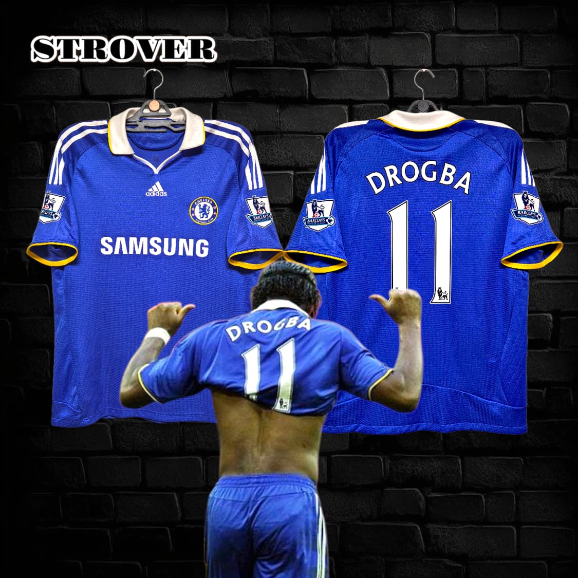 08/09 첼시 드록바 L 상품이미지1