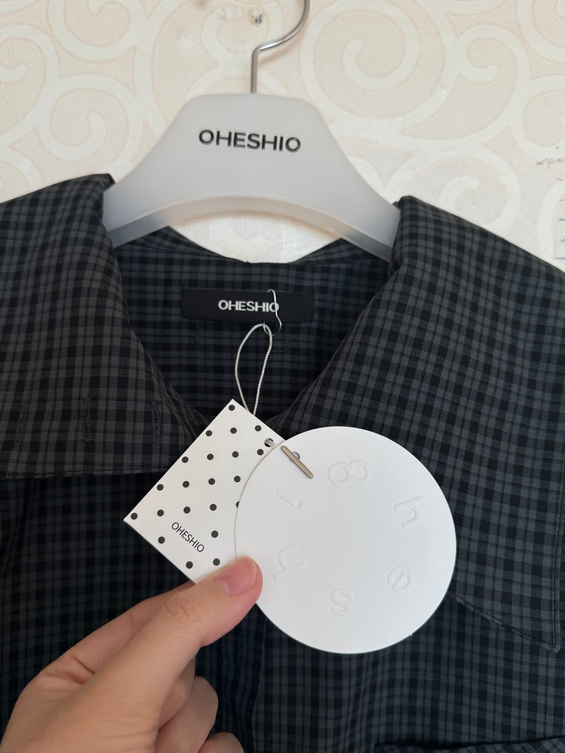 오헤시오 레이어드 카라 셔츠 LAYERED COLLAR SHIRT 상품이미지6