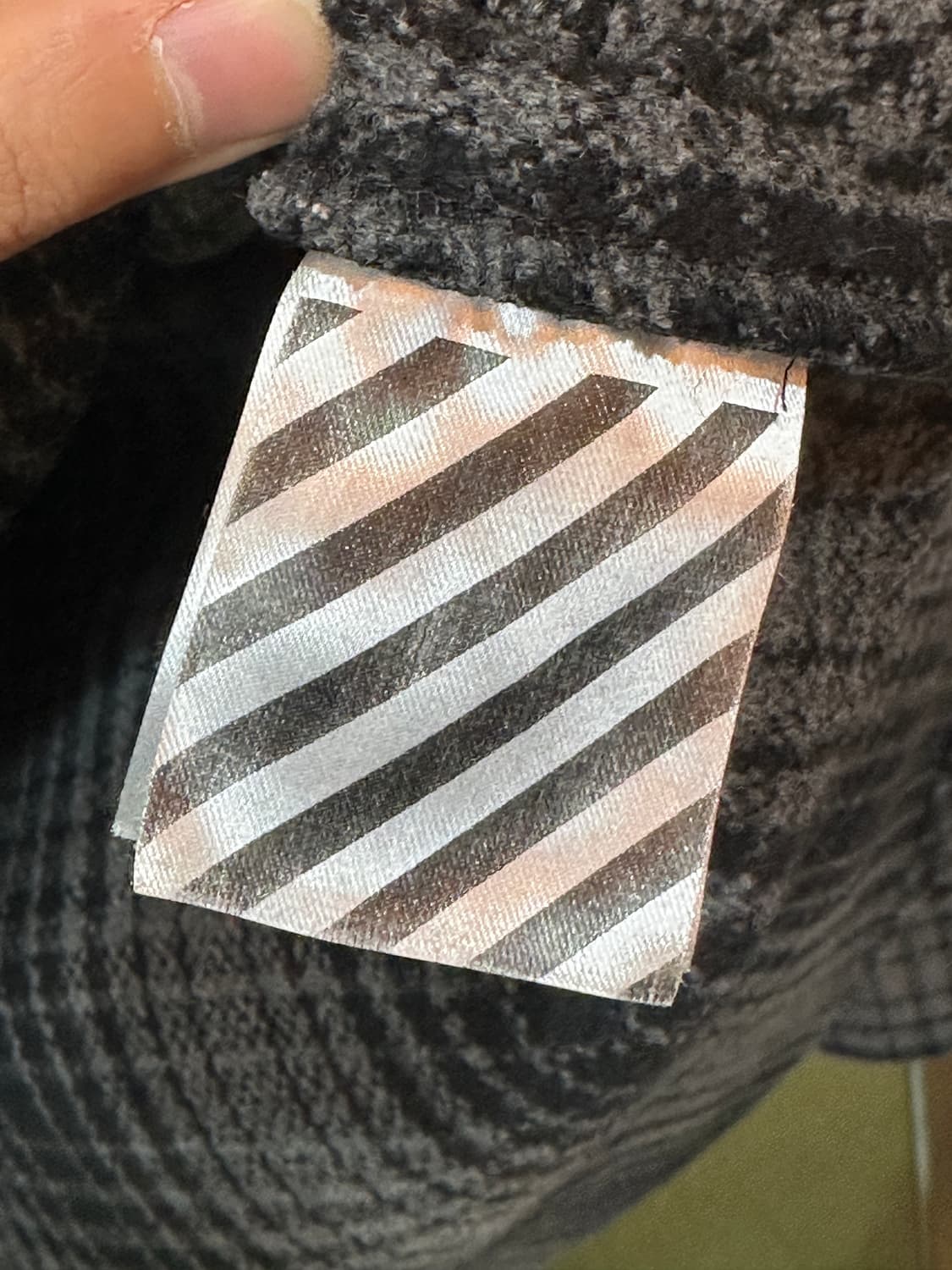 오프화이트 플란넬 체크 셔츠  상품이미지7