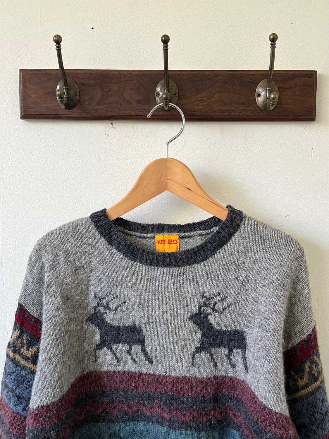 KENZO 페어아일 스웨터 상품이미지2