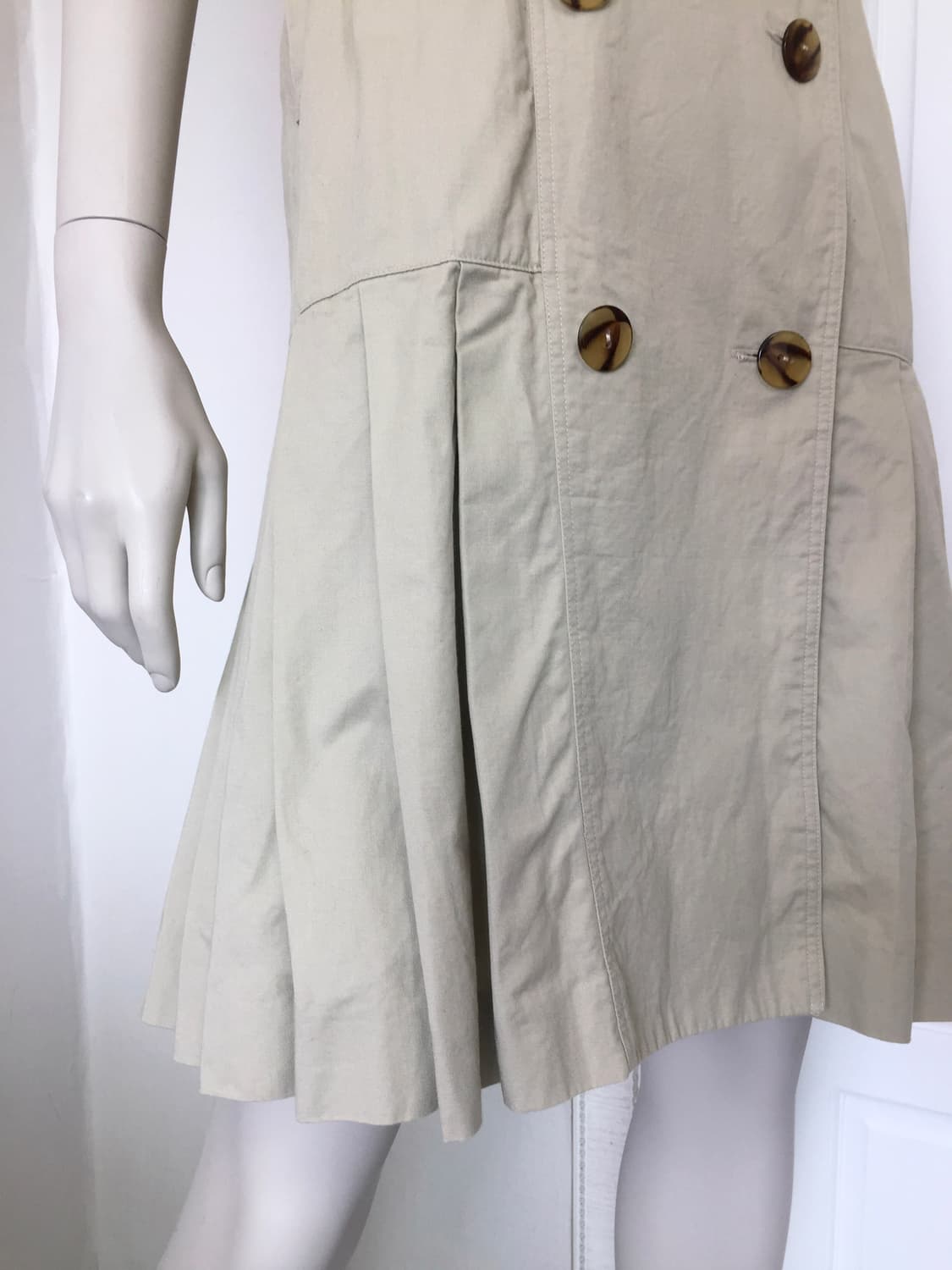 Trench Beige pleats dress  상품이미지7