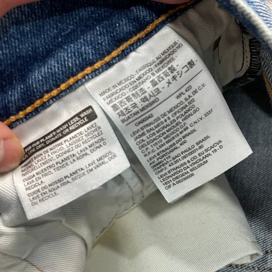 32 리바이스 504 청바지  상품이미지3