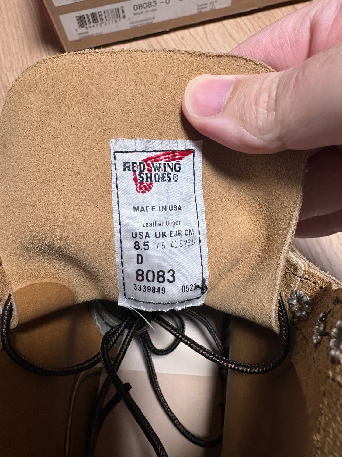 [8.5] 레드윙 아이언 레인져 8083 호숀 뮬스키너 상품이미지7